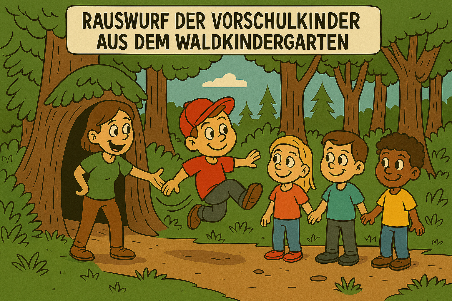 1. Rauswurf der Vorschulkinder